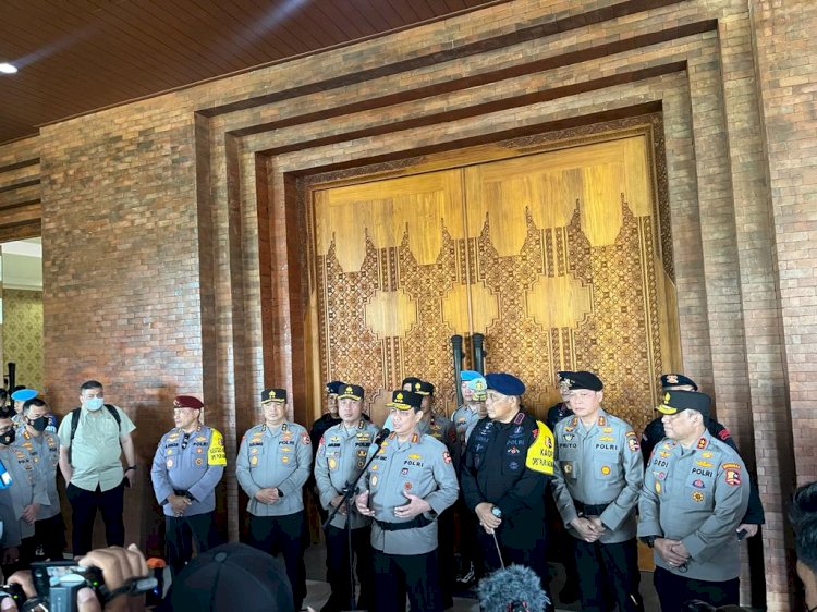 Polri Gelar Latihan Pengamanan KTT G20 di Bali