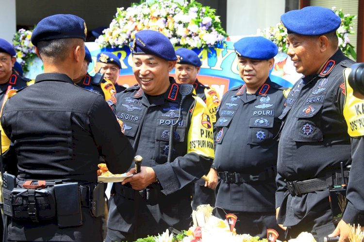 Rayakan HUT Brimob ke-77, Kapolri: Semoga Sukses Mengamankan KTT G20