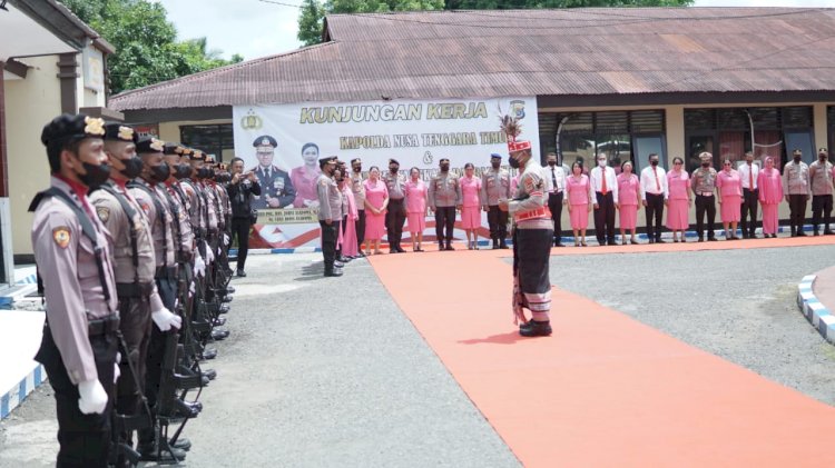 Kunjungan Kerja Kapolda NTT ke Polres Alor