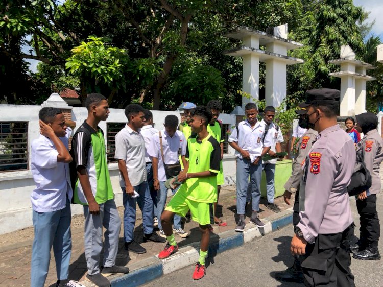 Operasi Pekat Turangga 2022, Polres Alor Lakukan Patroli dan Beri Himbauan