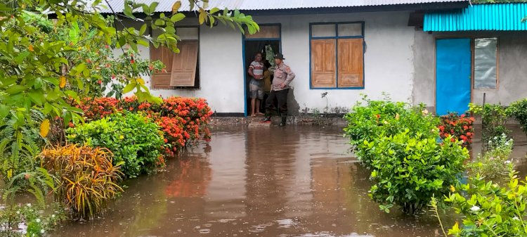 Rob Terpa Pantar dan Membuat Rumah Warga Rusak