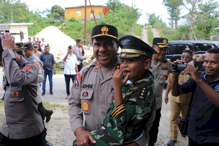 Selain Berkeinginan Menjadi Sperti Elon Musk dan Tentara, Kepada Kapolda NTT Nono juga Mengaku Ingin Menjadi Polisi