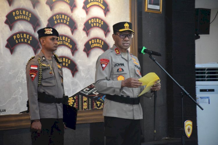 Tingkat Kepercayaan Publik Terhadap Polri Meningkat, Kapolda NTT Minta : Terus Layani dan Lindungi Masyarakat Dengan Baik