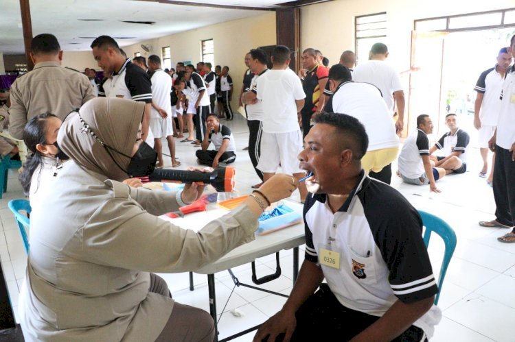 Ratusan Calon Siswa SIP Angkatan 52 Jalani Pemeriksaan Kesehatan Tahap I