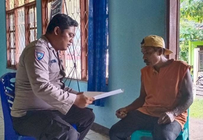 Wujudkan Sinergitas Dengan Warga, Bhabinkamtibmas Rutin Laksanakan Sambang