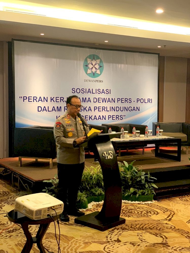 Polri Dan Dewan Pers Sepakat Tingkatkan Pengawasan Cegah Hoaks Tahun Politik