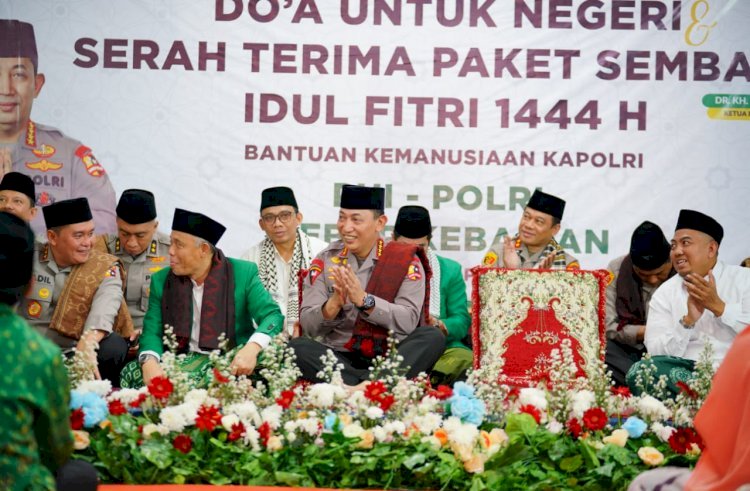 Gandeng PUI Salurkan Bantuan, Kapolri Tekankan Soal Jaga Persatuan-Kesatuan Umat