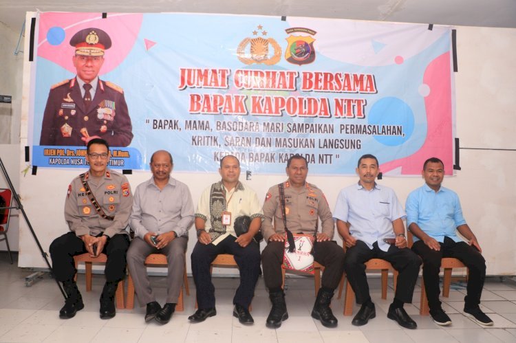 Kapolda dan Wakapolda NTT Gelar Jumat Curhat Bersama Mahasiswa Undarma Kupang