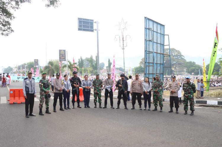 Polres Alor Laksanakan Pengamanan Idul Adha di Lapangan Mini Kalabahi