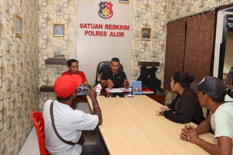 Polres Alor Terima Laporan Kasus Pecabulan yang diduga dilakukan Oknum Satpol Pp