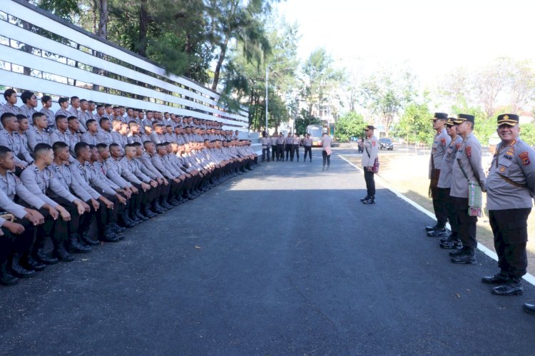 Kapolda NTT Perintahkan Bintara Remaja Wajib Lapor Diri di RT dan RW