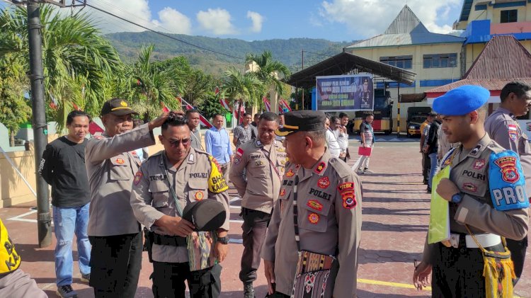 Gelar Gaktibplin Sie Propam Polres Alor Cek Sikap Tampang Dan Administrasi Personil