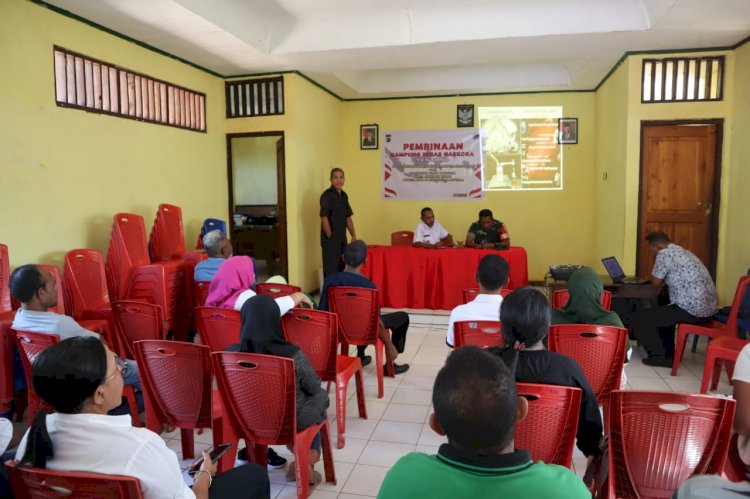 Polres Alor bentuk Kampung bebas narkoba dan miras di Kelurahan Mutiara