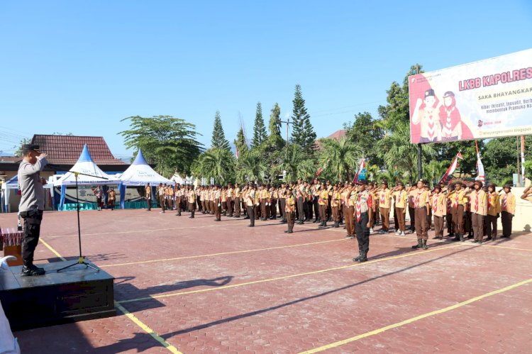 Kapolres Alor Buka Lomba Ketrampilan Baris Berbaris