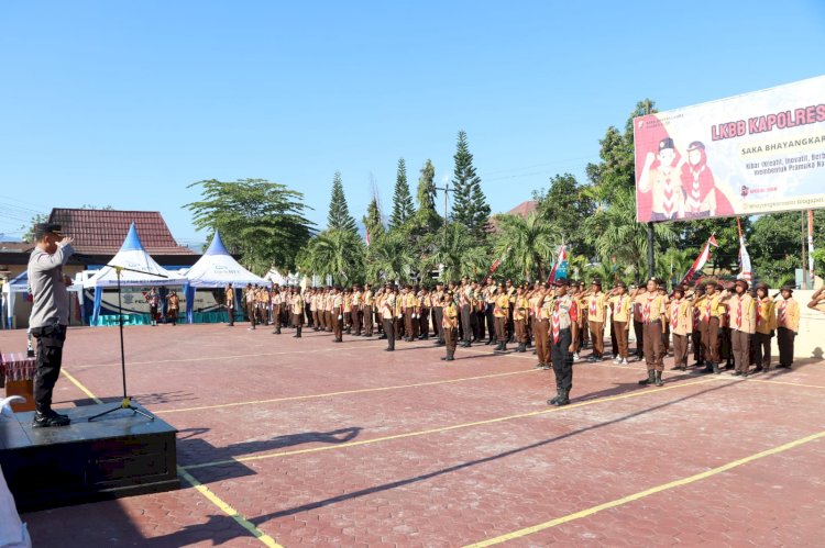 Kapolres Alor Buka Lomba Ketrampilan Baris Berbaris 