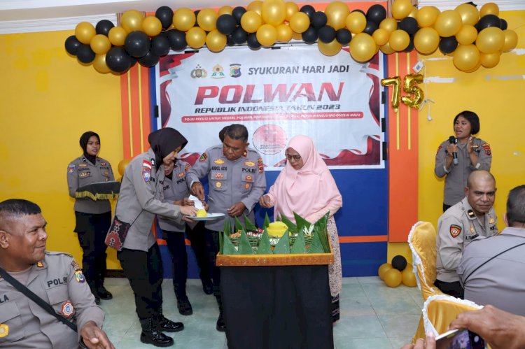 Polwan Polres Alor Gelar Syukuran Hari Jadi Polwan Ke 75