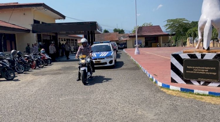 Tingkatkan Kemampuan Personil Jelang Pemilu, Polres Alor Gelar Pelatihan Simulasi Pengamanan Capres dan Cawapres