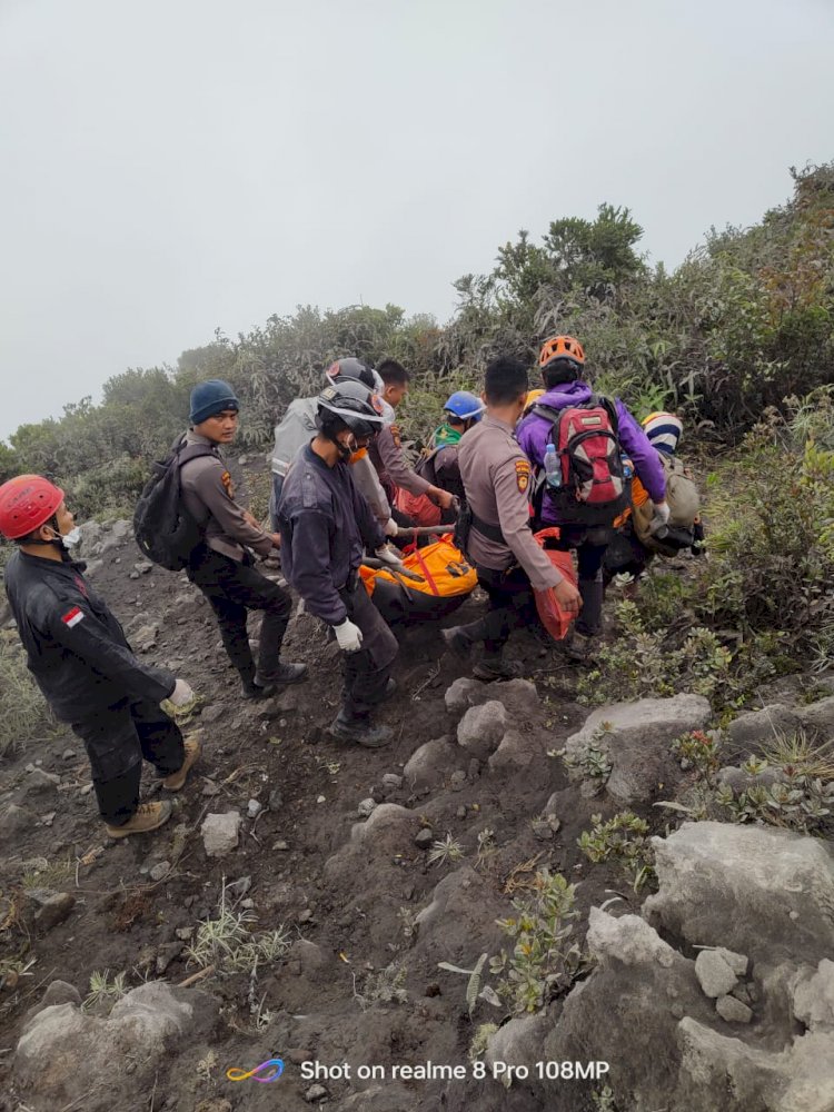 Seluruh Pendaki Gunung Marapi Yang Terdata Ditemukan