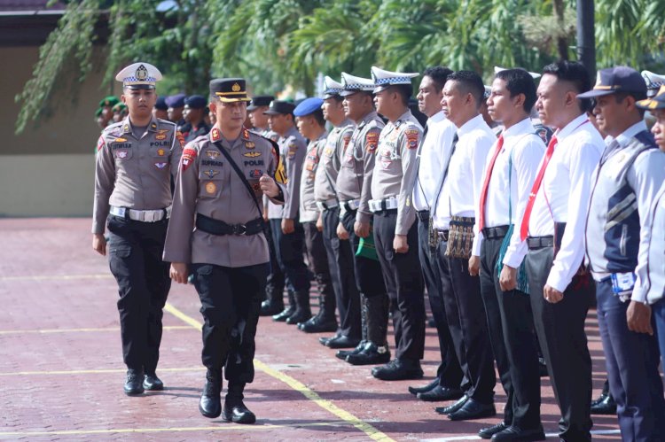 Kapolres Alor Pimpin Rapat Koordinasi Lintas Sektoral untuk Pengamanan Natal dan Tahun Baru