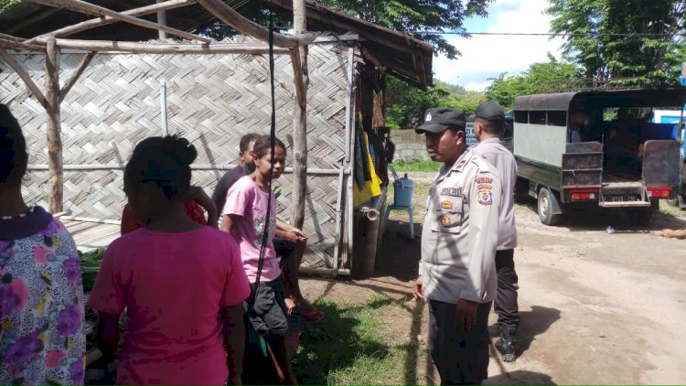 Ciptakan Rasa Aman, Personil Polsek Alor Selatan Laksanakan Patroli dan Pengamanan Pasar