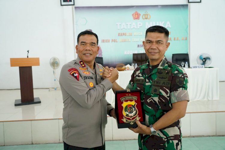 Sinergi TNI-Polri Diperkuat: Kunjungan Kapolda NTT ke Kodim 1622 Alor