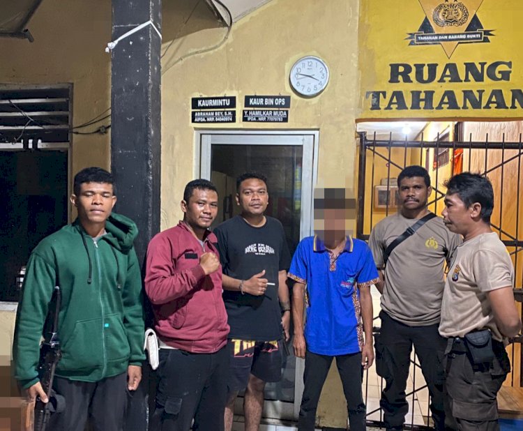 Polres Alor Berhasil Menangkap Pelaku Penganiayaan Berat Dengan Menggunakan Sajam di Alor