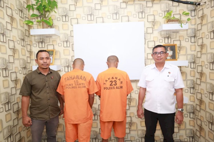 Sat Reskrim Polres Alor Serahkan Tersangka dan Barang Bukti Kasus Penganiayaan di Palibo ke Kejaksaan
