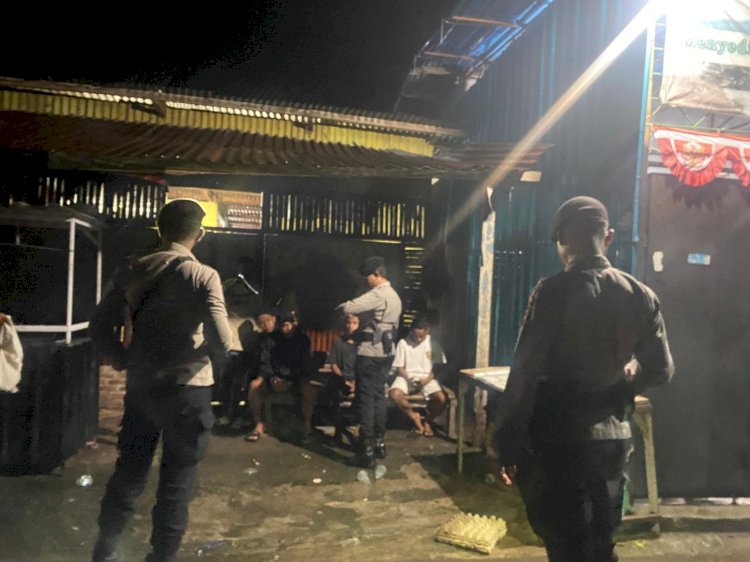 Cipta Kondusifitas, Polres Alor Laksanakan Patroli Malam