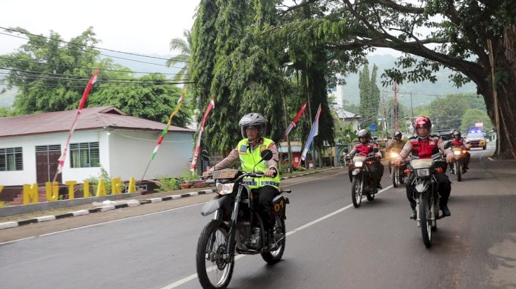 Patroli Ngabuburit, Polres Alor Jaga Keamanan Selama Ramadan