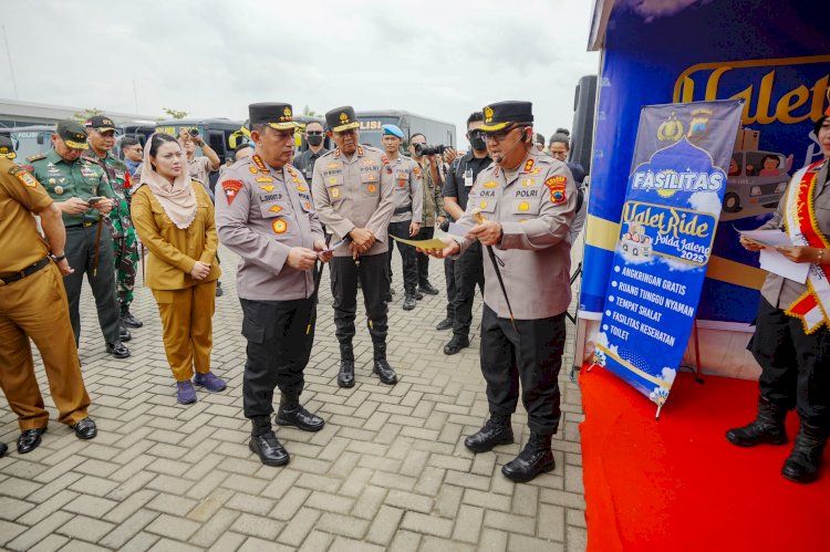Kapolri Pastikan Kesiapan Pengamanan Arus Mudik dan Layanan Valet & Ride Polda Jateng