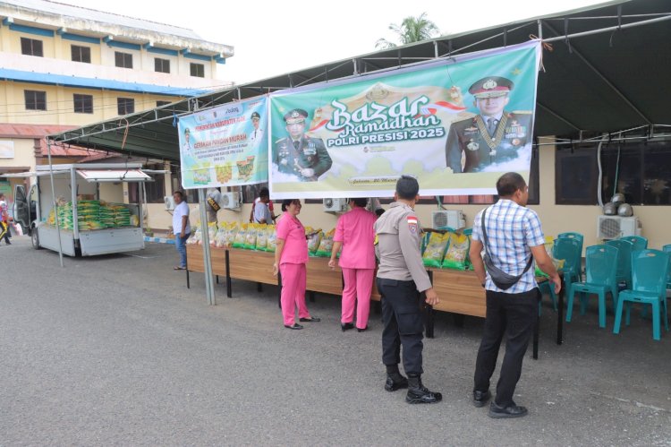 Polres Alor Gelar Bazar Murah Sambut Idul Fitri 1446 H