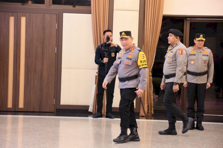Kapolri Pimpin Korps Raport 38 Pati Polri Termasuk Dua Jenderal Bintang Tiga