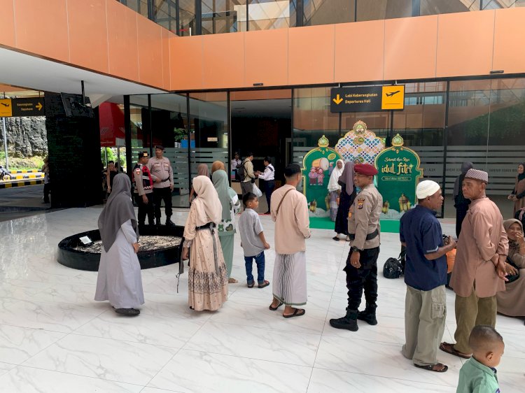 Keamanan Bandara Udara Mali Terjaga dalam Operasi Ketupat Turangga 2025