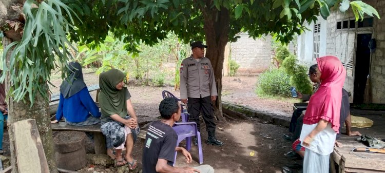 Polsek Pantar Sambangi Warga Pasca Idul Fitri, Perkuat Sinergi dan Himbauan Kamtibmas
