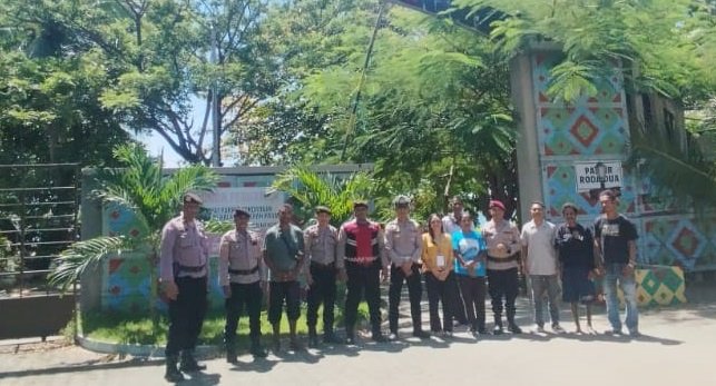 Jaga Ketertiban Libur Lebaran, Polres Alor Patroli di Objek Wisata Unggulan