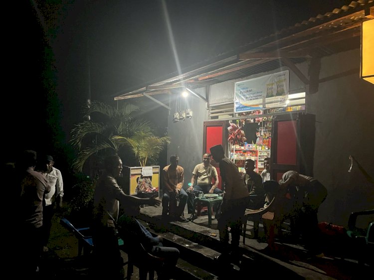 Polres Alor Gelar Patroli Malam untuk Jaga Kamtibmas, Fokuskan Dialog dan Pencegahan Gangguan