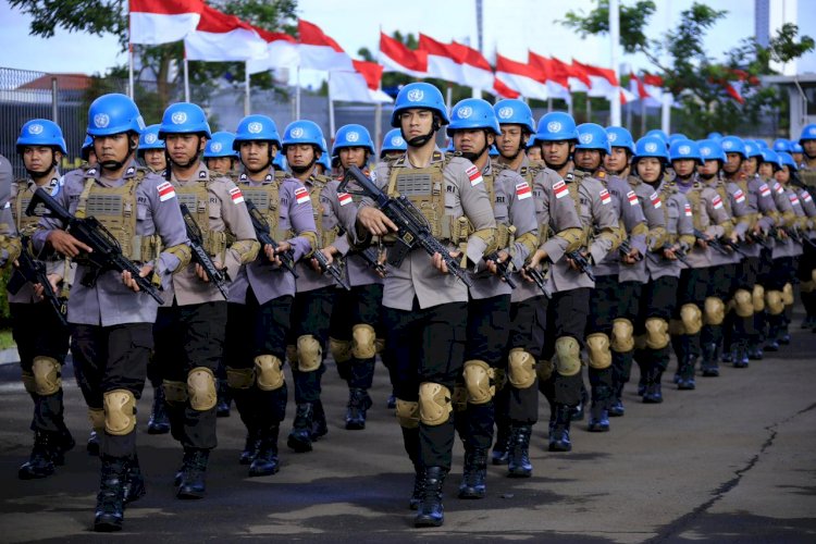 Polri Kembali Kirim Pasukan untuk Misi Perdamaian PBB, Latpragas Satgas FPU 7 MINUSCA Resmi Dimulai