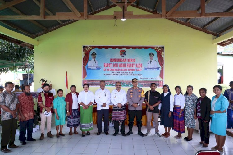 Kapolres Alor Dampingi Bupati dalam Kunjungan Kerja di Kecamatan ATL, Wujud Sinergi Polri dan Pemerintah