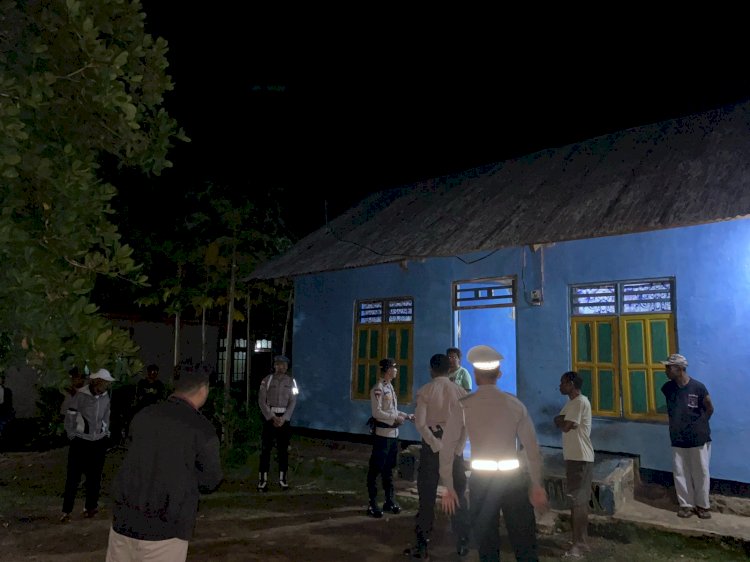 Cegah Gangguan Kamtibmas, Polres Alor Gelar Patroli Malam di Wilayah Rawan
