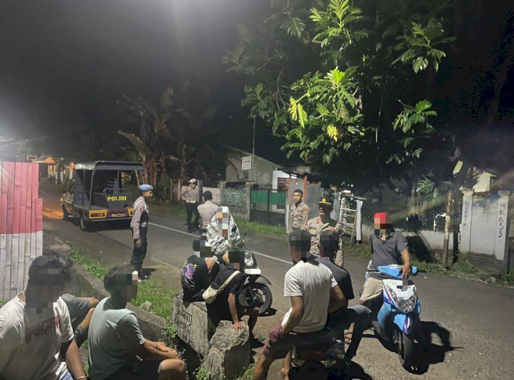 Cegah Aksi Premanisme, Polres Alor Gencarkan Patroli Malam