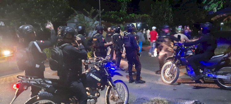 Polres Alor Bubarkan Tawuran Pemuda di Wilayah Air Kenari dan Lipa Atas, Tiga Orang Diamankan