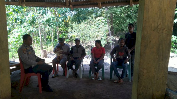 Kapolsubsektor Pureman Laksanakan Patroli Dialogis dan Sambang Kamtibmas di Desa Kailesa