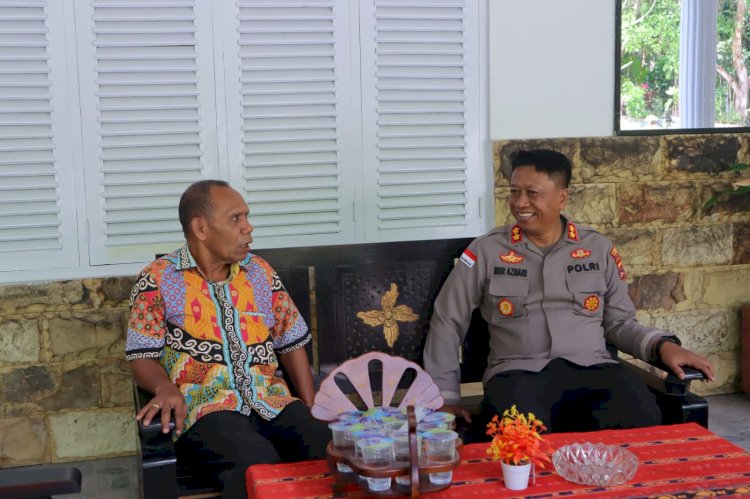 Kapolres Alor Laksanakan Silaturahmi dengan Tokoh Masyarakat