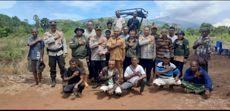 Polres Alor Lakukan Pengecekan Lokasi Program Inovasi 
