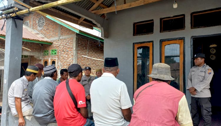 Polsek Pantar Dekatkan Diri dengan Warga Lewat Sambang Kamtibmas