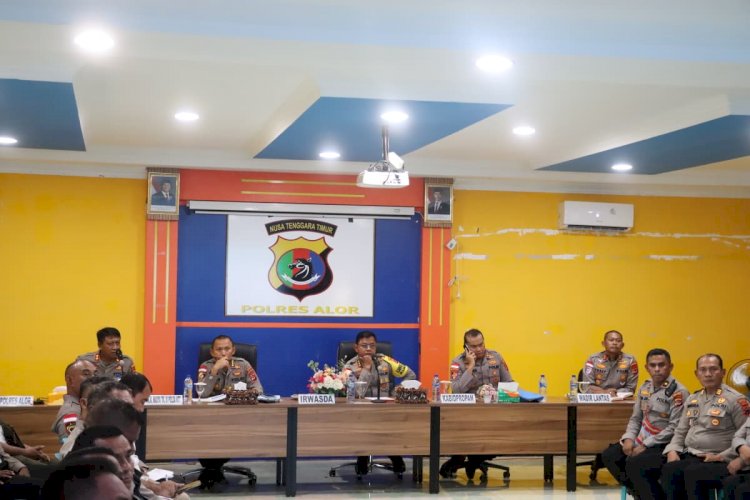 Irwasda Polda NTT Pimpin Kegiatan Asistensi di Polres Alor