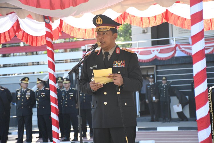 Polda NTT Gelar Upacara Sumpah Pemuda ke- 97 dan Apel Kebangsaan Ojol-Buruh: Kapolda Ajak Pemuda Jadi Pelaku Perubahan untuk Indonesia Bersatu