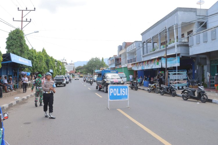 Hari Pertama Ops Zebra Turangga 2025, Polres Alor Lakukan Pendekatan Persuasif