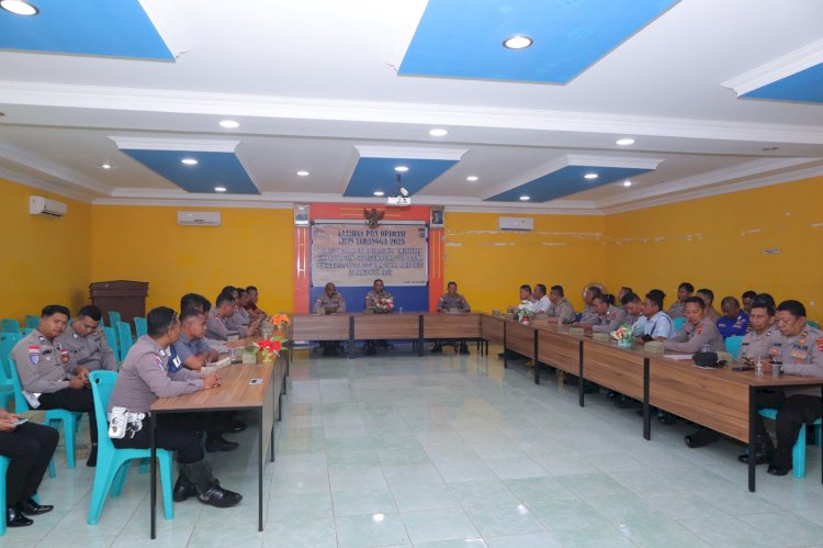 Polres Alor Gelar Latihan Pra Operasi Lilin Turangga 2025, Tingkatkan Profesionalisme Pengamanan Nataru