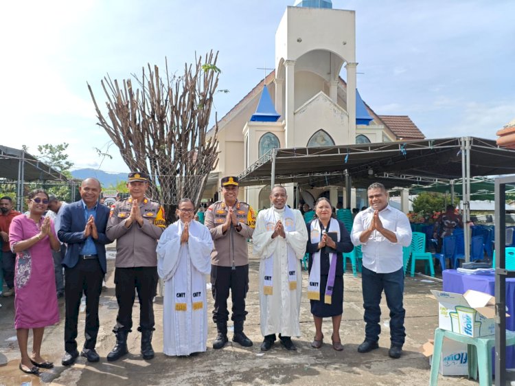 Wujudkan Natal Damai, Kapolres Alor Turun Langsung Tinjau Pengamanan